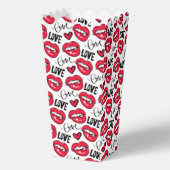 Liebe Rote Lippen Geschenkschachtel (Vorderseite)