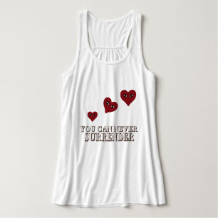 Liebe Rotes Gesicht Tank Top