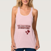 Liebe Rotes Gesicht Tank Top (Vorderseite)