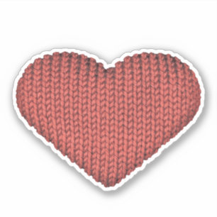 Liebe rotes Herz Aufkleber