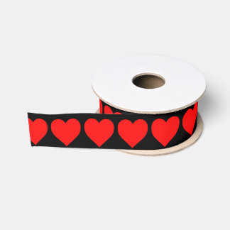 Liebe Rotes Herz Ripsband