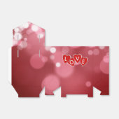 Liebe Rotes Herz schreiben Geschenkschachtel (Ungefaltet)