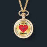 Liebe Rotes Herz Symbol-18374 Armbanduhr<br><div class="desc">Liebe Rotes Herz Symbol-18374</div>