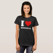 Liebe Rotes Herz T-Shirt (Vorne ganz)