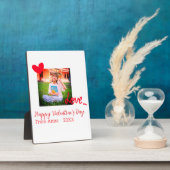 Liebe "Rotes Herz" - Valentinstag mit Fotonamento Fotoplatte (Seite)