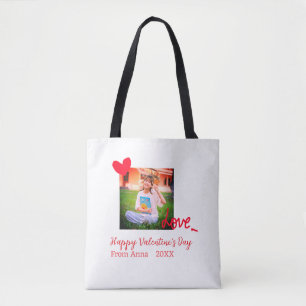 Liebe "Rotes Herz" - Valentinstag mit Fotonamento Tasche