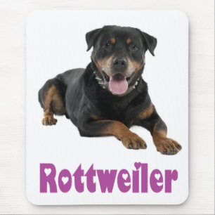 Liebe Rottweiler Welpen Hund Mauspad