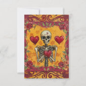 Liebe RSVP Karte (Vorderseite)