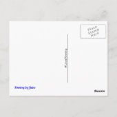 Liebe Rudermotto Postkarte (Rückseite)