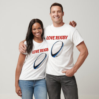 Liebe Rugby - Unisex Rugby T - Shirt