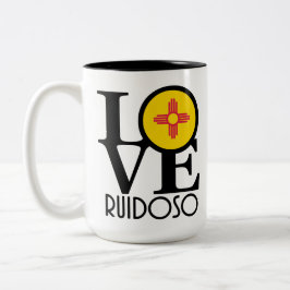 LIEBE Ruidoso, NM 15oz Zweifarbige Tasse