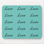 Liebe rund mousepad (Vorne)