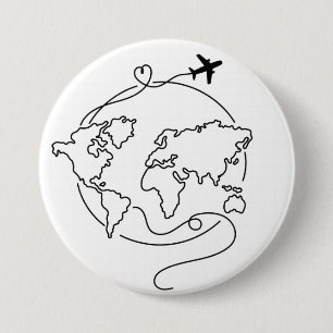 🌍 Liebe rund um den ✈️ Button