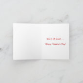 Liebe Rund um den Valentinstag Karte (Innenseite)