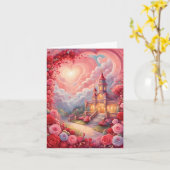 Liebe Rund um den Valentinstag Karte (Gelbe Blume)