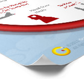 Liebe rund um die Uhr: 12 Lieben Idiome Poster (Ecke)