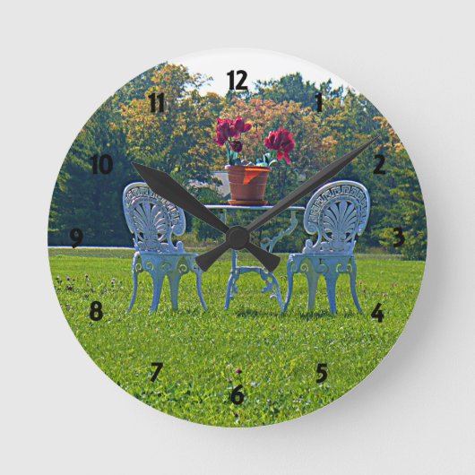 Liebe Runde Wanduhr (Vorderseite)