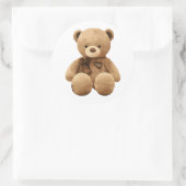 Liebe Runder Aufkleber (Tasche)