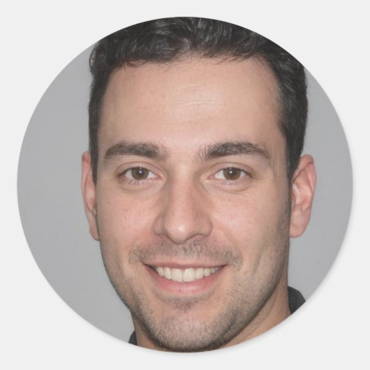 Liebe Runder Aufkleber (Vorderseite)