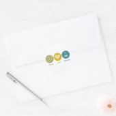 Liebe Runder Aufkleber (Umschlag)