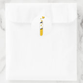 Liebe Runder Aufkleber (Tasche)