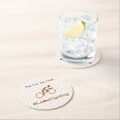 Liebe Runder Pappuntersetzer (Vor Ort)