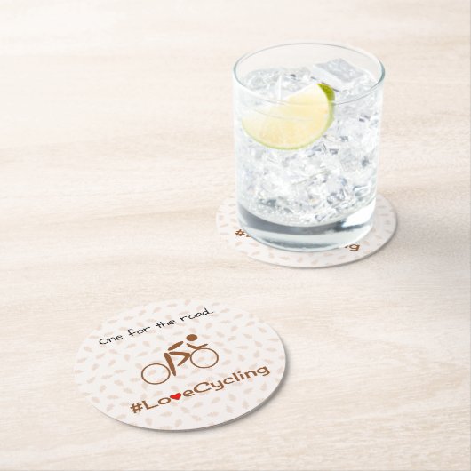 Liebe Runder Pappuntersetzer (Vor Ort)