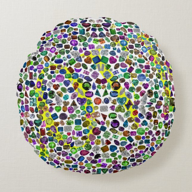 Liebe Rundes Kissen (Vorderseite)