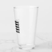 LIEBE RUNNING HATE RUNNING GLAS (Links)