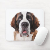 Liebe Saint Bernard Welpe Hund Mousepad (Mit Mouse)