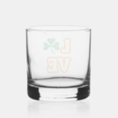 "LIEBE" (SAINT PATRICK"S EDITION) Rockglas Whiskyglas (Rückseite)