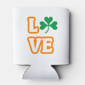 "LIEBE" (SAINT PATRICK'S EDITION) kann kühler werd Dosenkühler (Rückseite)