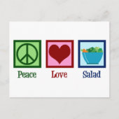 Liebe Salads Postkarte (Vorderseite)