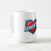Liebe Samantha Kaffeetasse (Vorderseite Links)