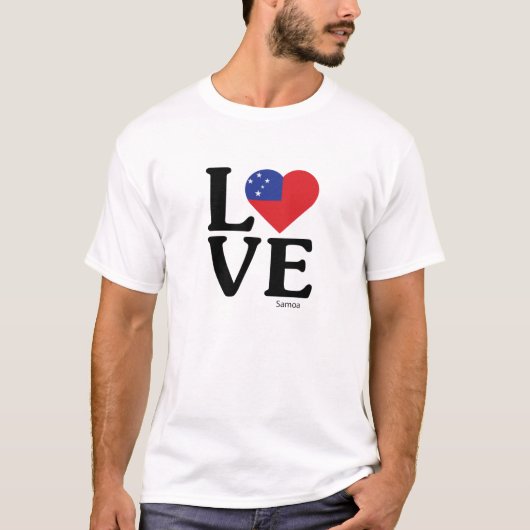 Liebe Samoa T-Shirt (Vorderseite)