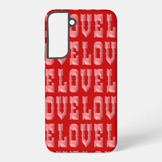 LIEBE SAMSUNG GALAXY HÜLLE (Rückseite)