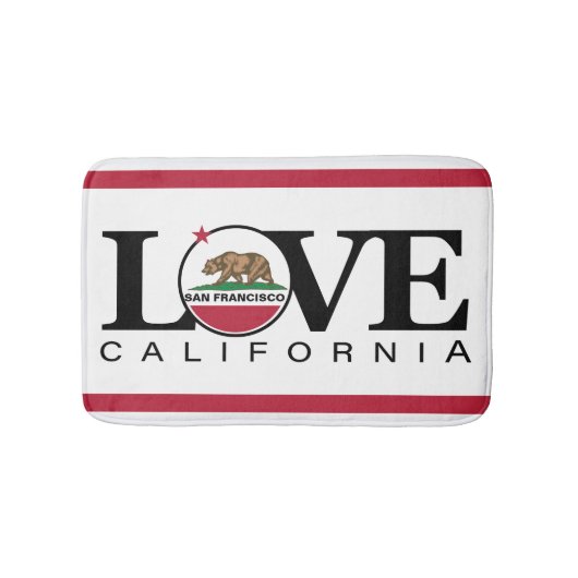 LIEBE San Francisco Bath Mat Badematte (Vorderseite)