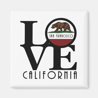LIEBE San Francisco Magnet