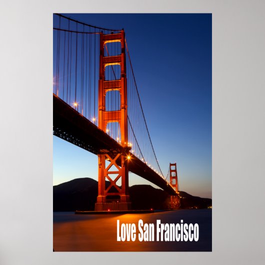 Liebe San Francisco Poster (Vorne)