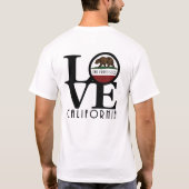 LIEBE San Francisco (Rückseite) T-Shirt (Rückseite)