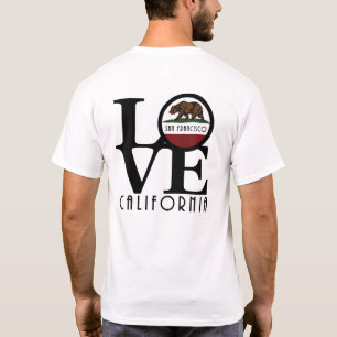 LIEBE San Francisco (Rückseite) T-Shirt