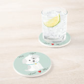 Liebe Sandstone Untersetzer (Seite)