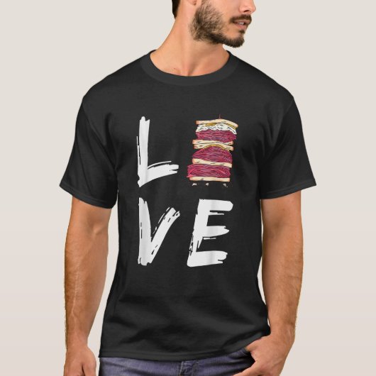 Liebe Sandwich National Sandwich Day Food T-Shirt (Vorderseite)