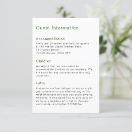 Liebe Sandy Beach Minimalistisch Line Art Guest Begleitkarte