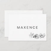 Liebe Sandy Beach Minimallinie Art Place Ca (Vorne/Hinten)