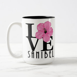 LIEBE Sanibel Pink 15oz Zweifarbige Tasse