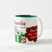 Liebe Sankt 2-Ton Tasse - personifizieren Sie (VorderseiteRechts)