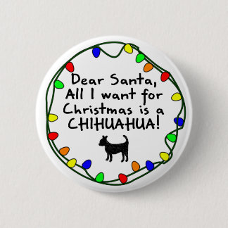 Liebe Sankt-Chihuahua Button