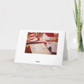 Liebe Sankt, definieren freche lustige Feiertagskarte (Rückseite)