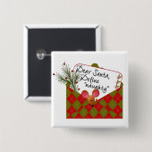 Liebe Sankt… definieren freches Button (Vorne & Hinten)